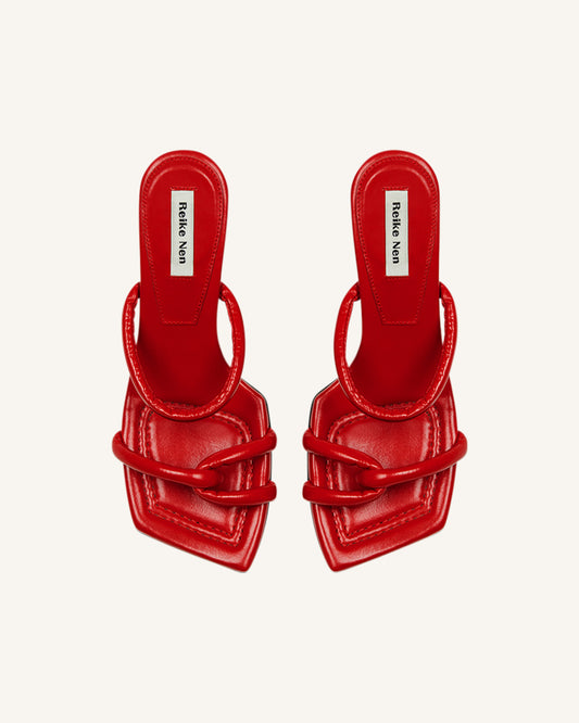 Udon Red Sandals