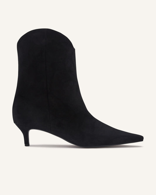 Seo Suede Boots Black