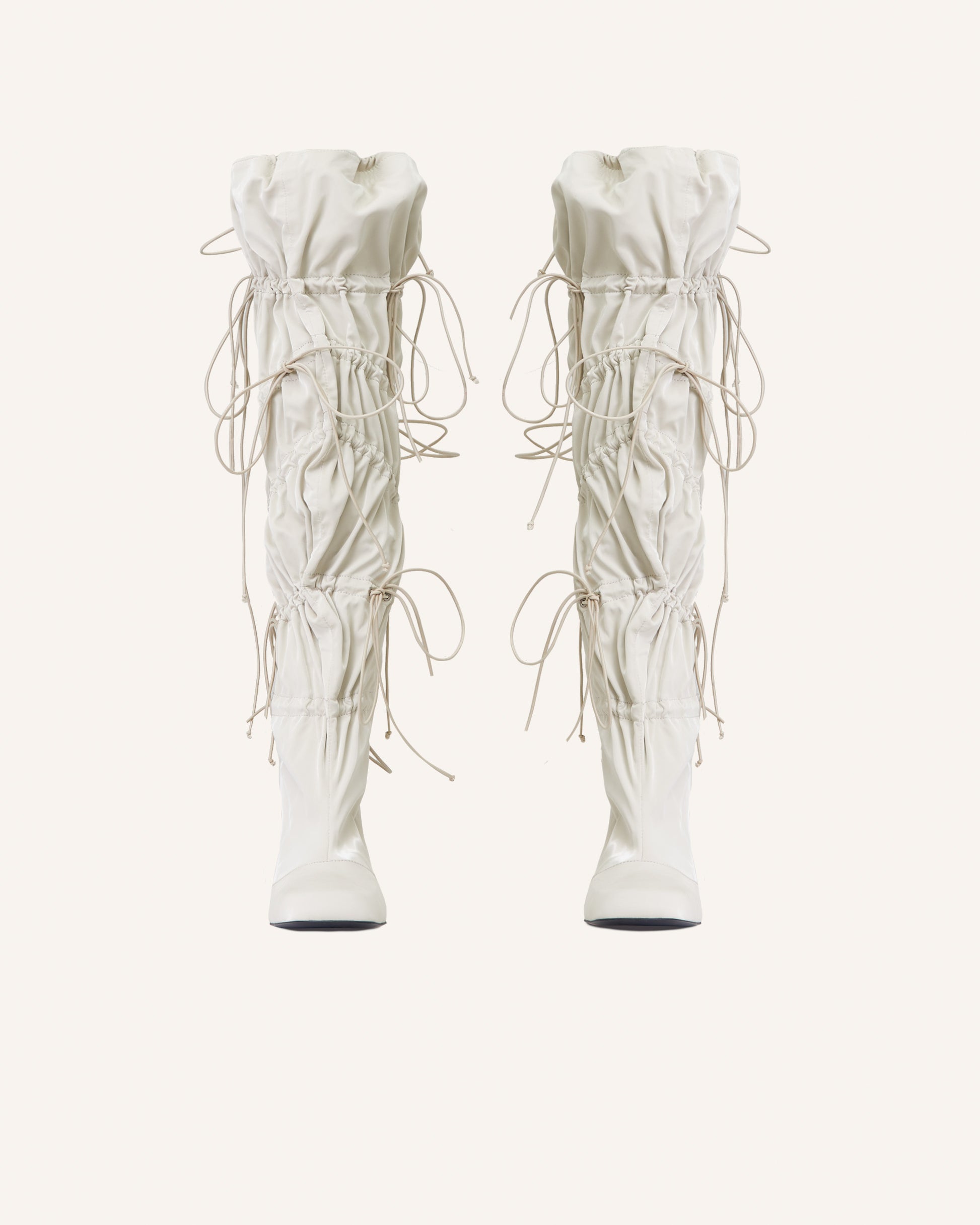 Mirinae Long Boots White