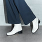 Yuna Ankle Boots White