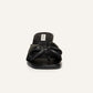 Yumi Ribbon Sandals Black