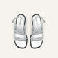 Chapaguri Sandals Silver