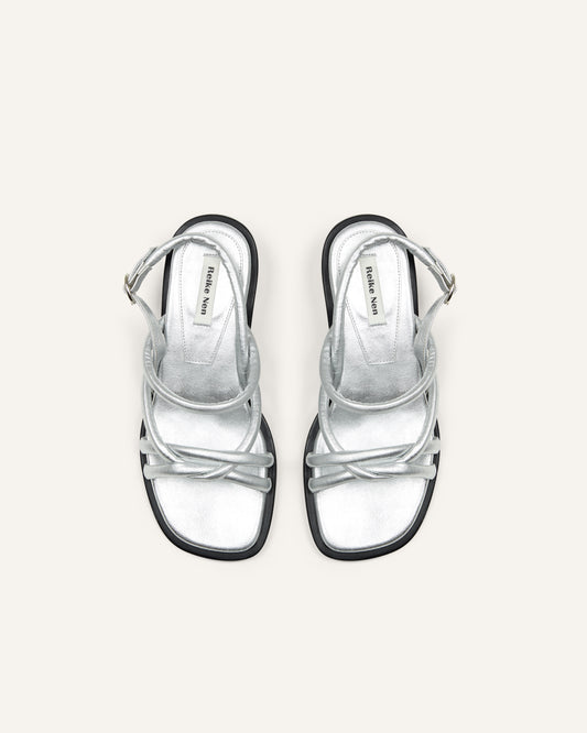 Chapaguri Sandals Silver