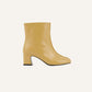 Round Chunky Boots Yellow