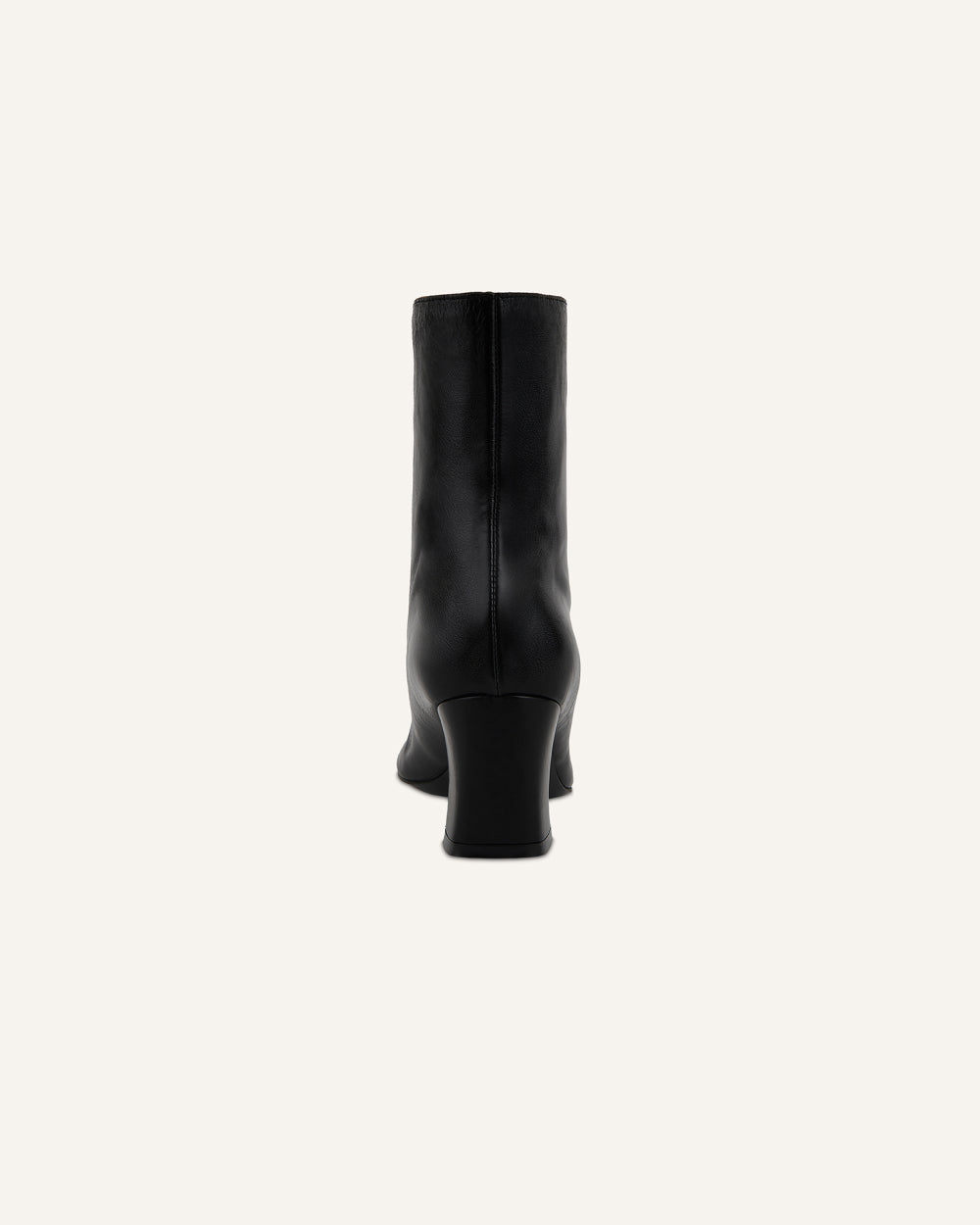 Round Chunky Boots Black