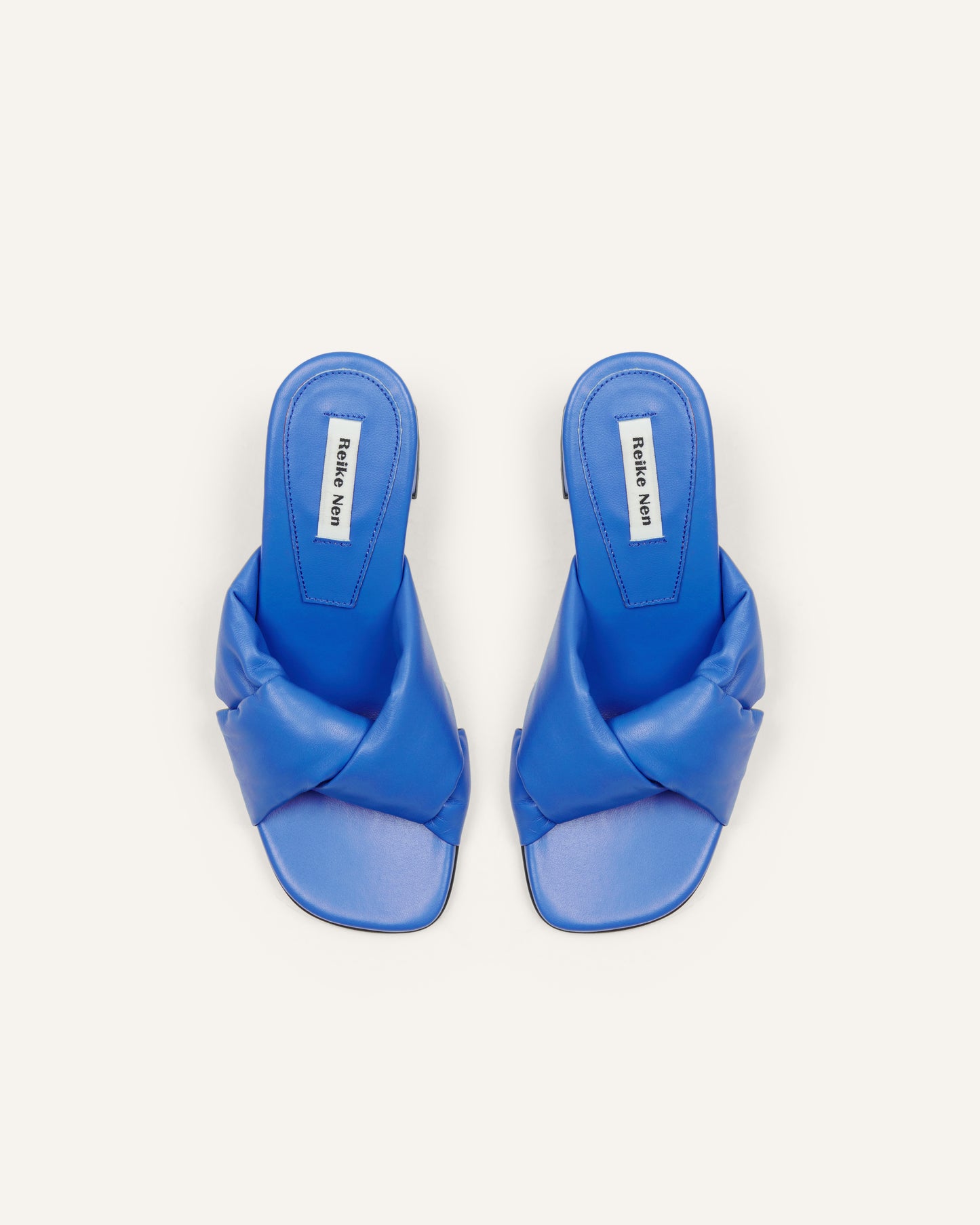 Yeji Twisted Sandals Blue