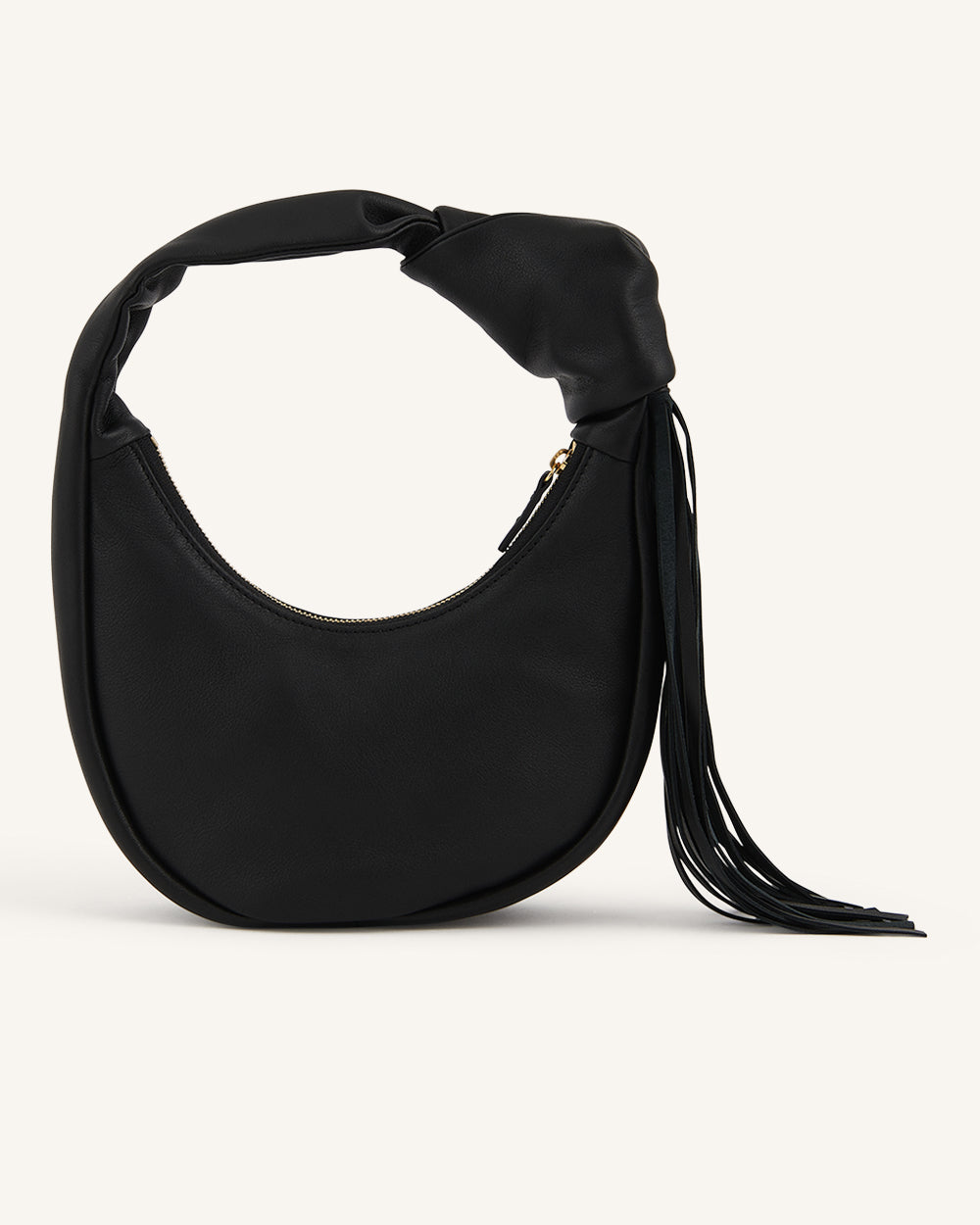 Mini Tassel Dal Bag Black