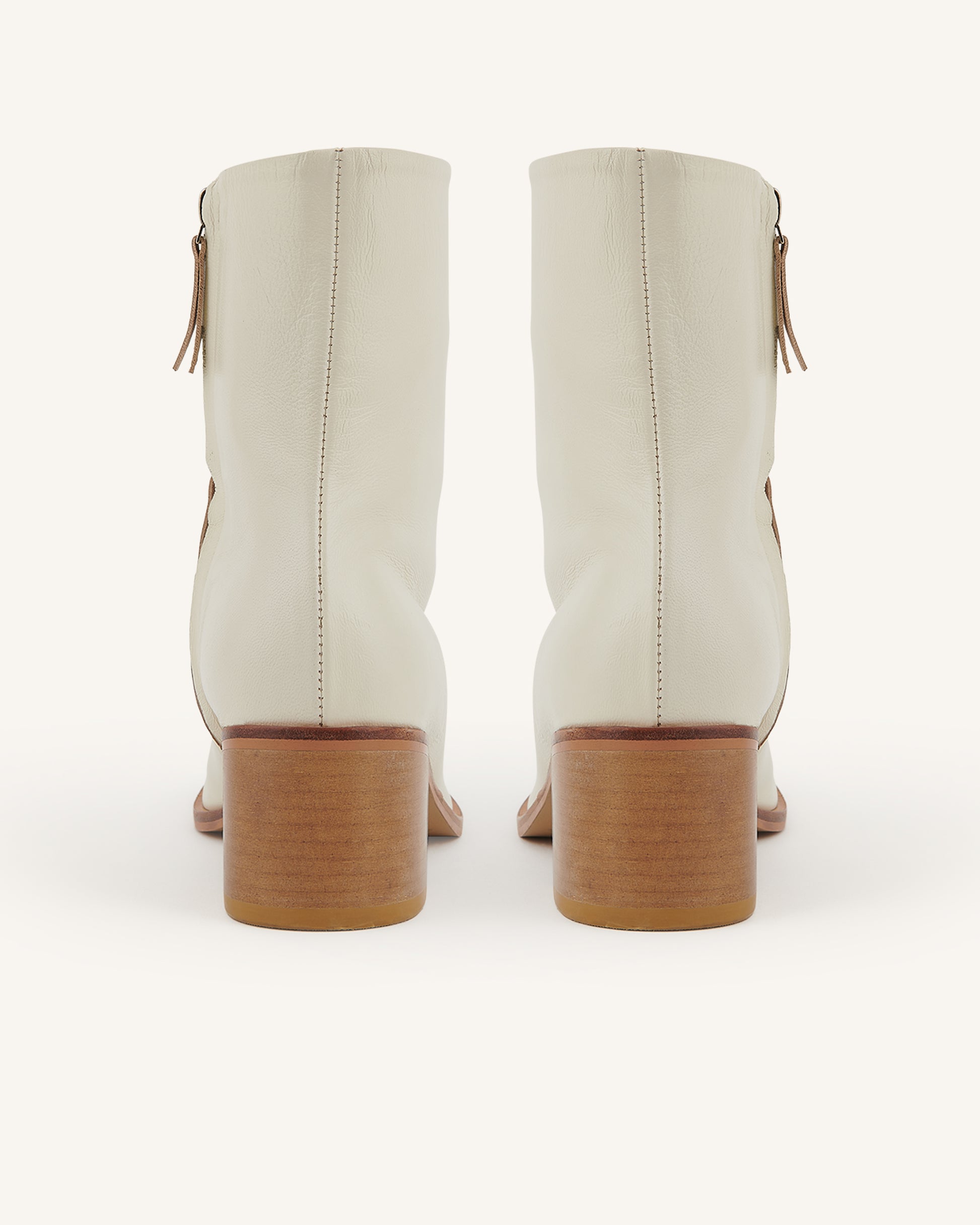 Basic Ankle Boots White