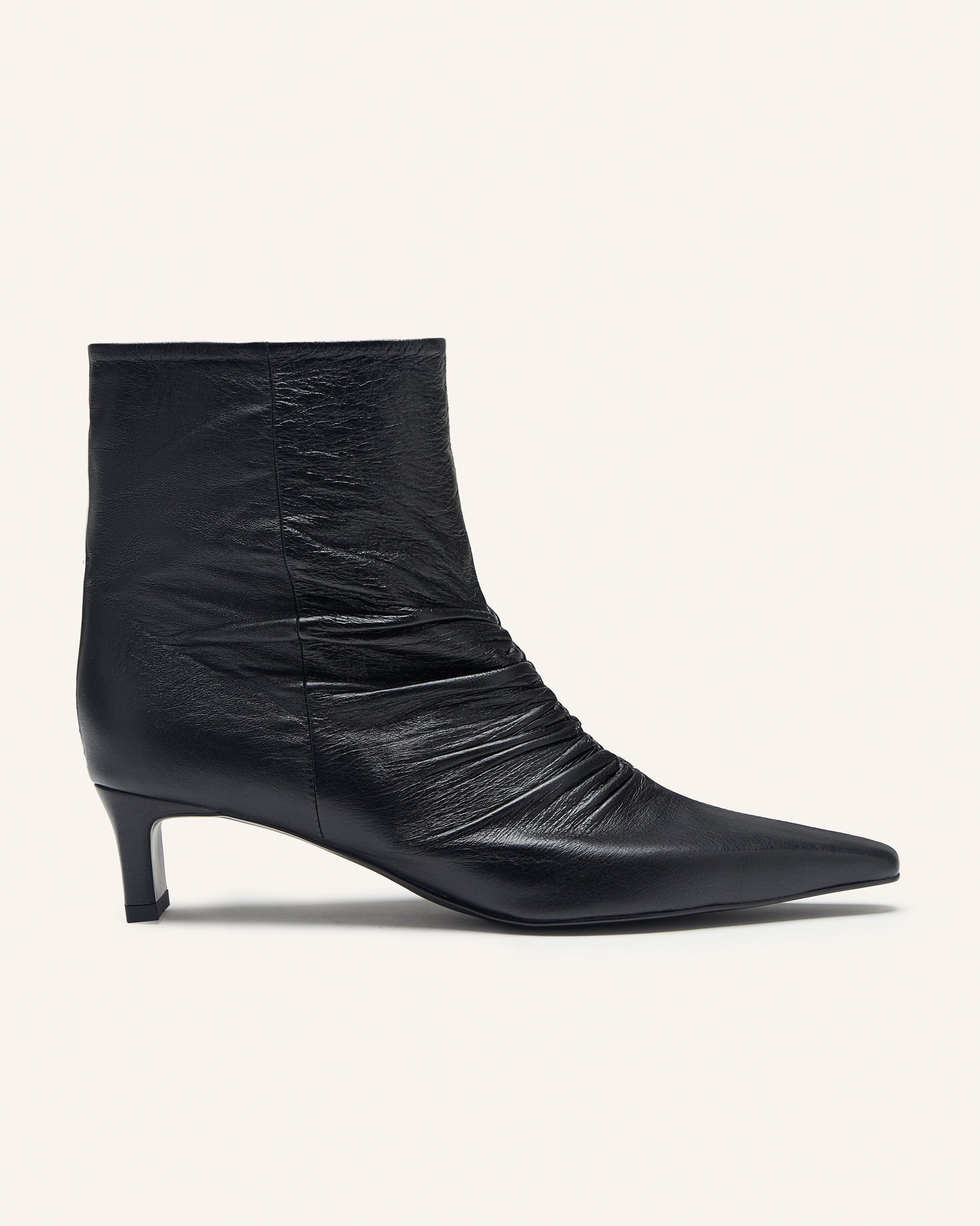 Rushy Ankle Boots
