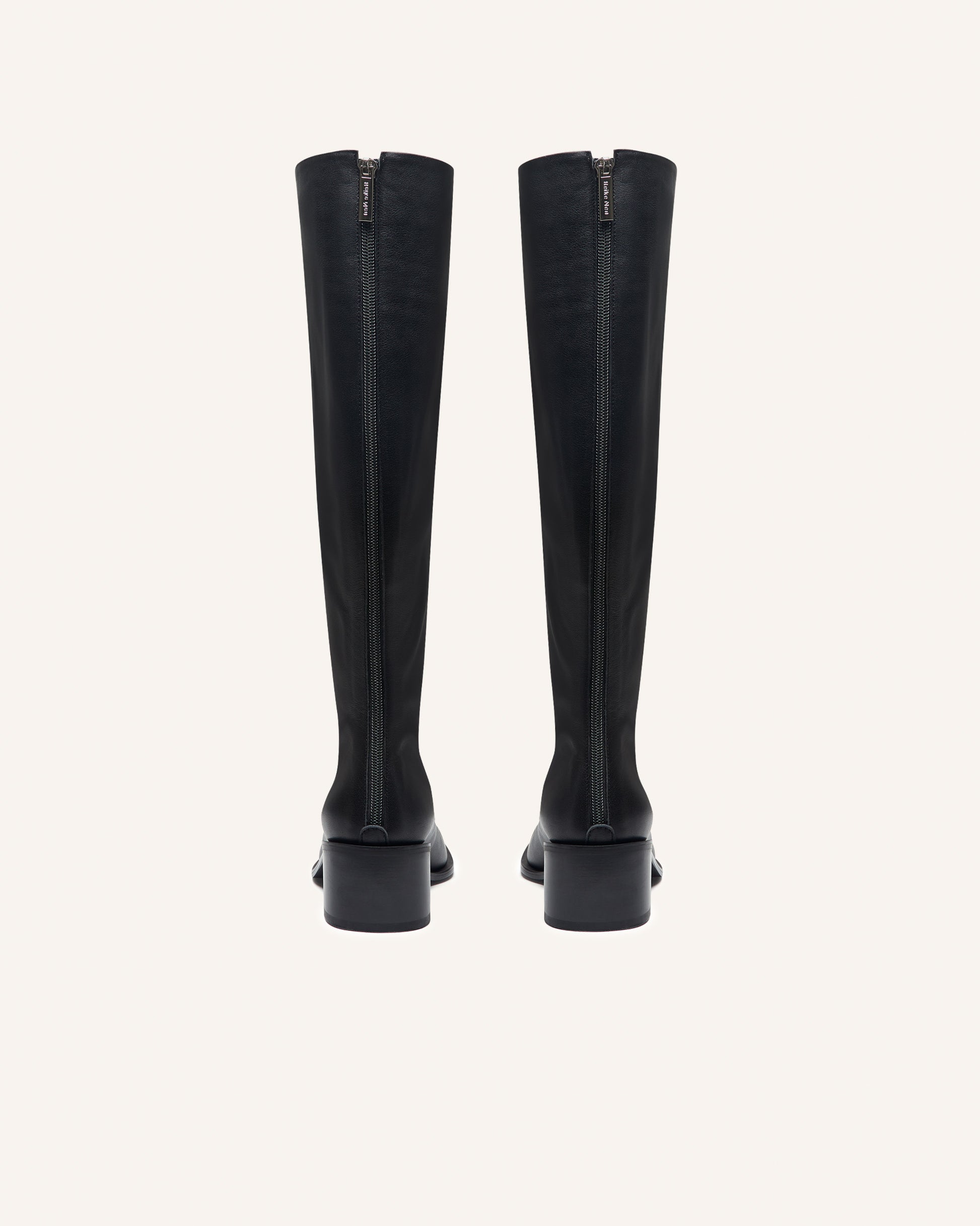 Seamed Long Boots