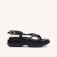 Gaji Platform Sandals Black