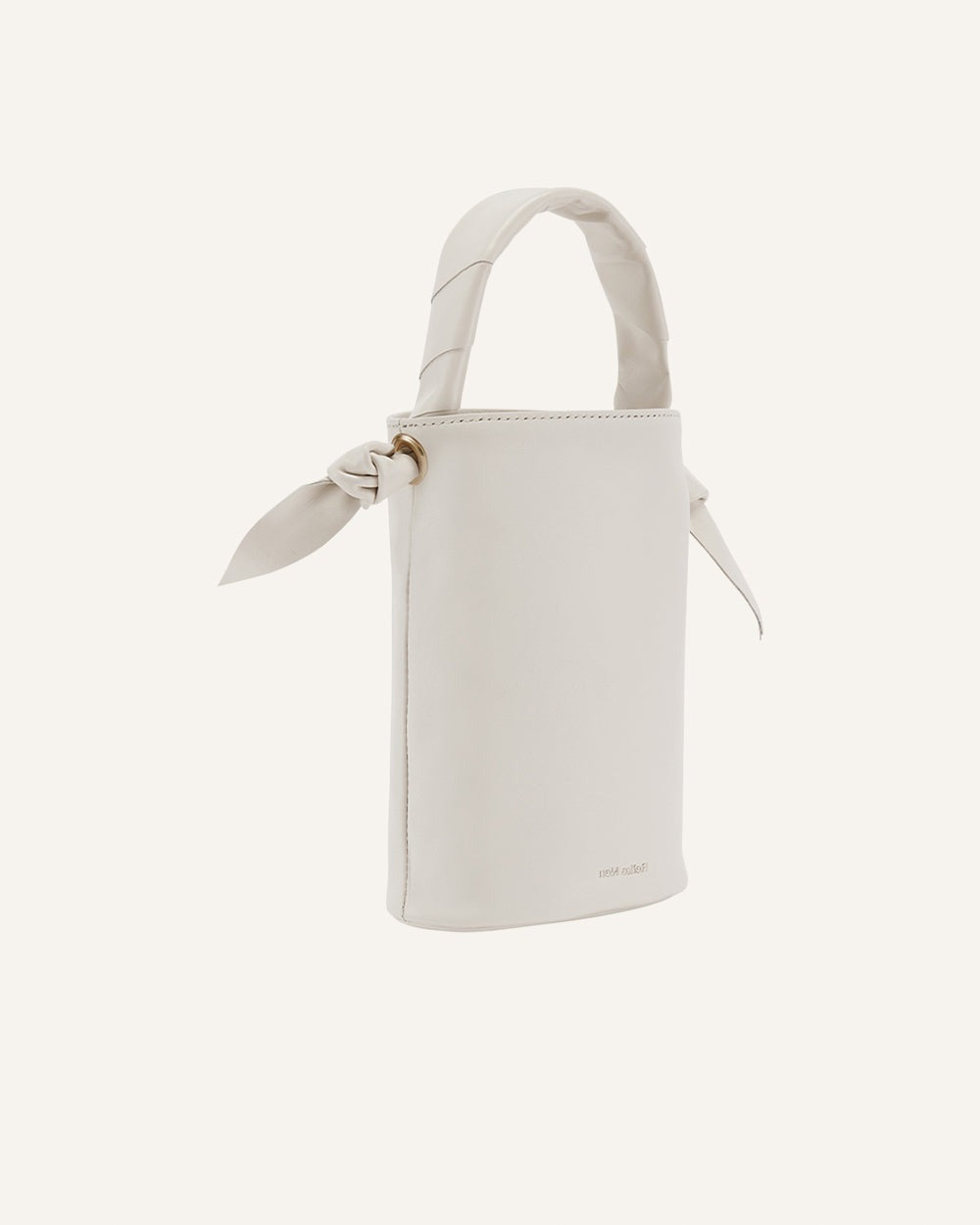 Pippi Cylinder Bag White