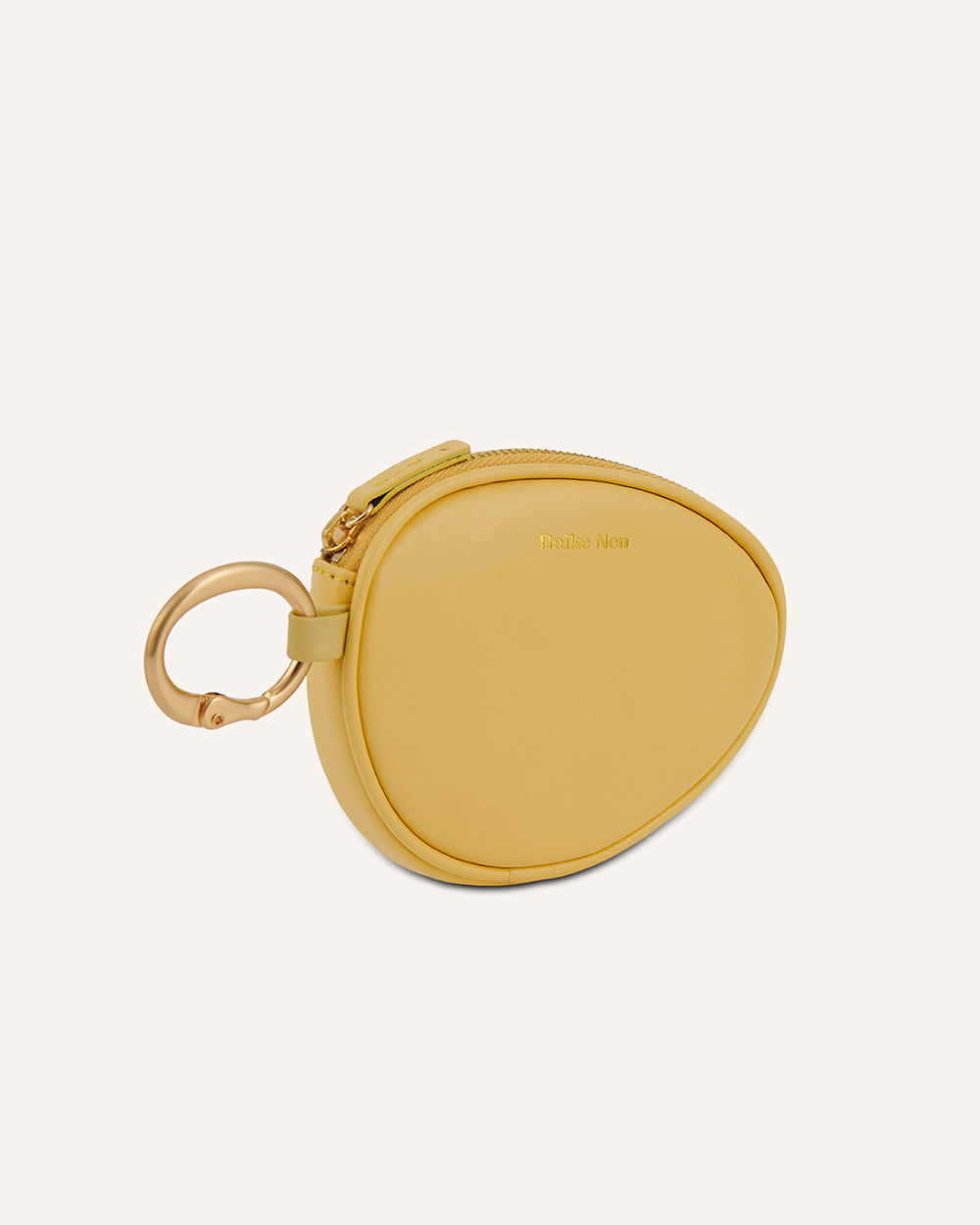 Oval Coin Purse Yellow
